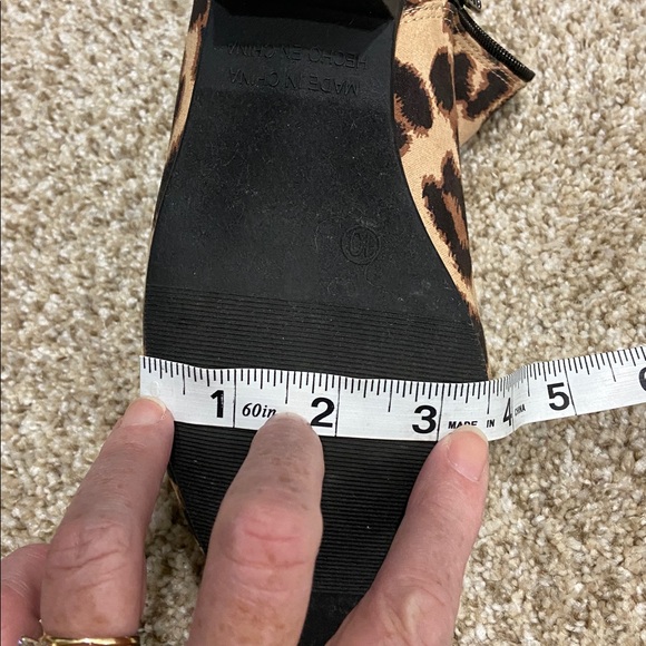 Old Navy Leopard Print Ankle Boots - Picture 6 of 7